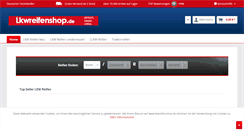 Desktop Screenshot of lkwreifenshop.de